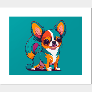 Chihuahua Portrait Posters and Art